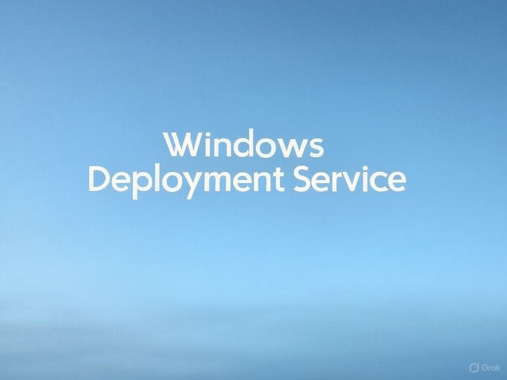 Windows Deployment Service
